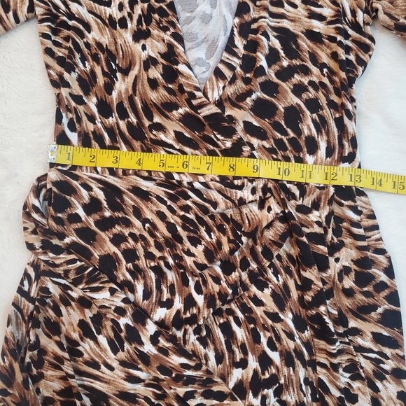 Very us Cheetah Print Shorts Romper - Picture 6 of 13